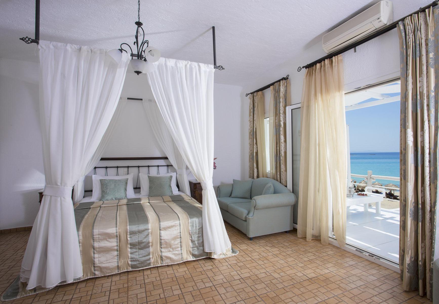 โรงแรมไมโคนอส พาเลส บีช Mykonos Town ภายนอก รูปภาพ