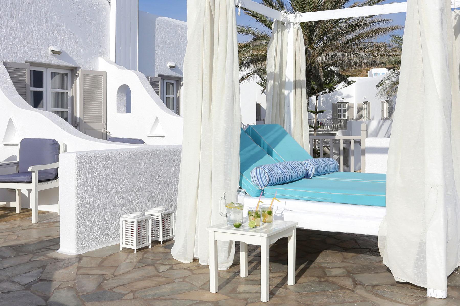 โรงแรมไมโคนอส พาเลส บีช Mykonos Town ภายนอก รูปภาพ