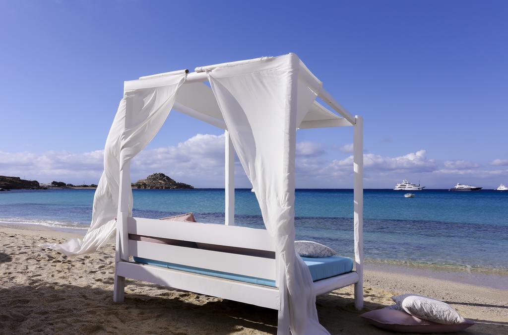 โรงแรมไมโคนอส พาเลส บีช Mykonos Town ภายนอก รูปภาพ