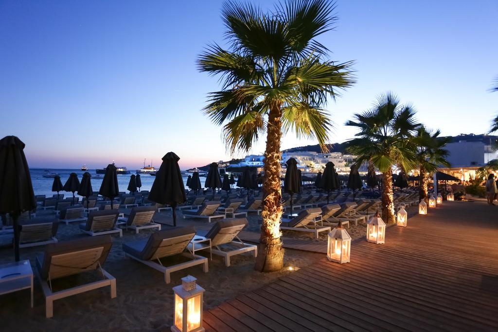 โรงแรมไมโคนอส พาเลส บีช Mykonos Town ภายนอก รูปภาพ