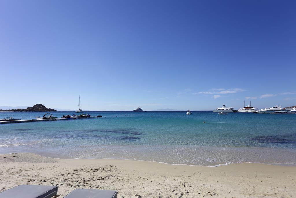 โรงแรมไมโคนอส พาเลส บีช Mykonos Town ภายนอก รูปภาพ
