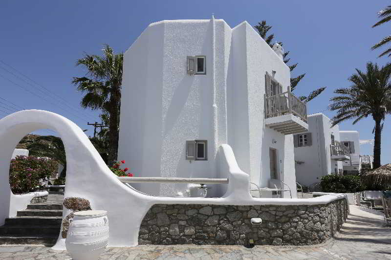 โรงแรมไมโคนอส พาเลส บีช Mykonos Town ภายนอก รูปภาพ