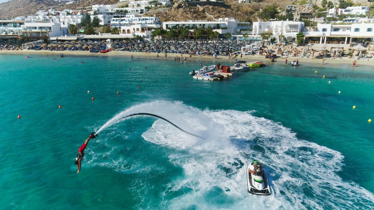 โรงแรมไมโคนอส พาเลส บีช Mykonos Town ภายนอก รูปภาพ
