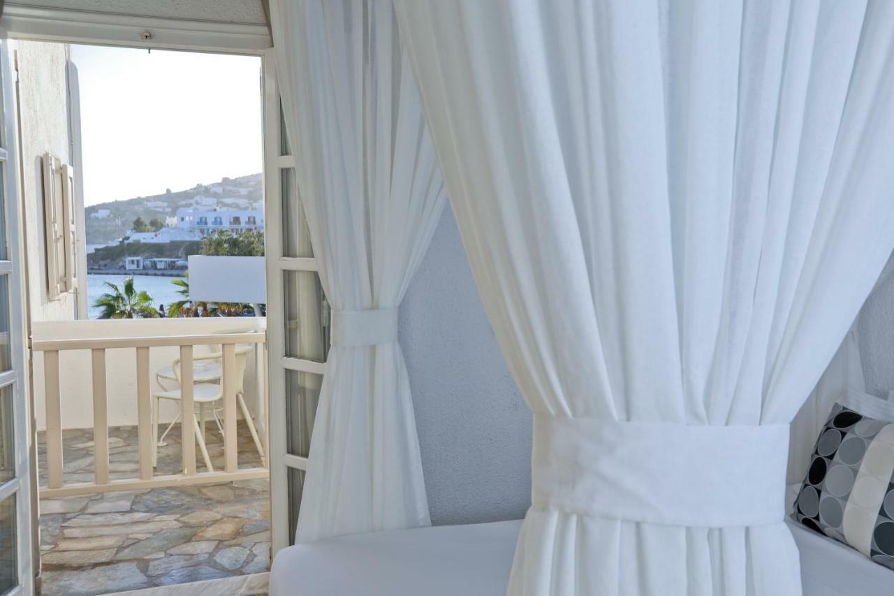 โรงแรมไมโคนอส พาเลส บีช Mykonos Town ภายนอก รูปภาพ